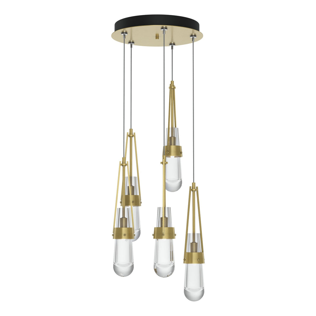 Hubbardton Forge Canada - 131127-SKT-STND-86-ZM0434 - LED Pendant - Link - Modern Brass