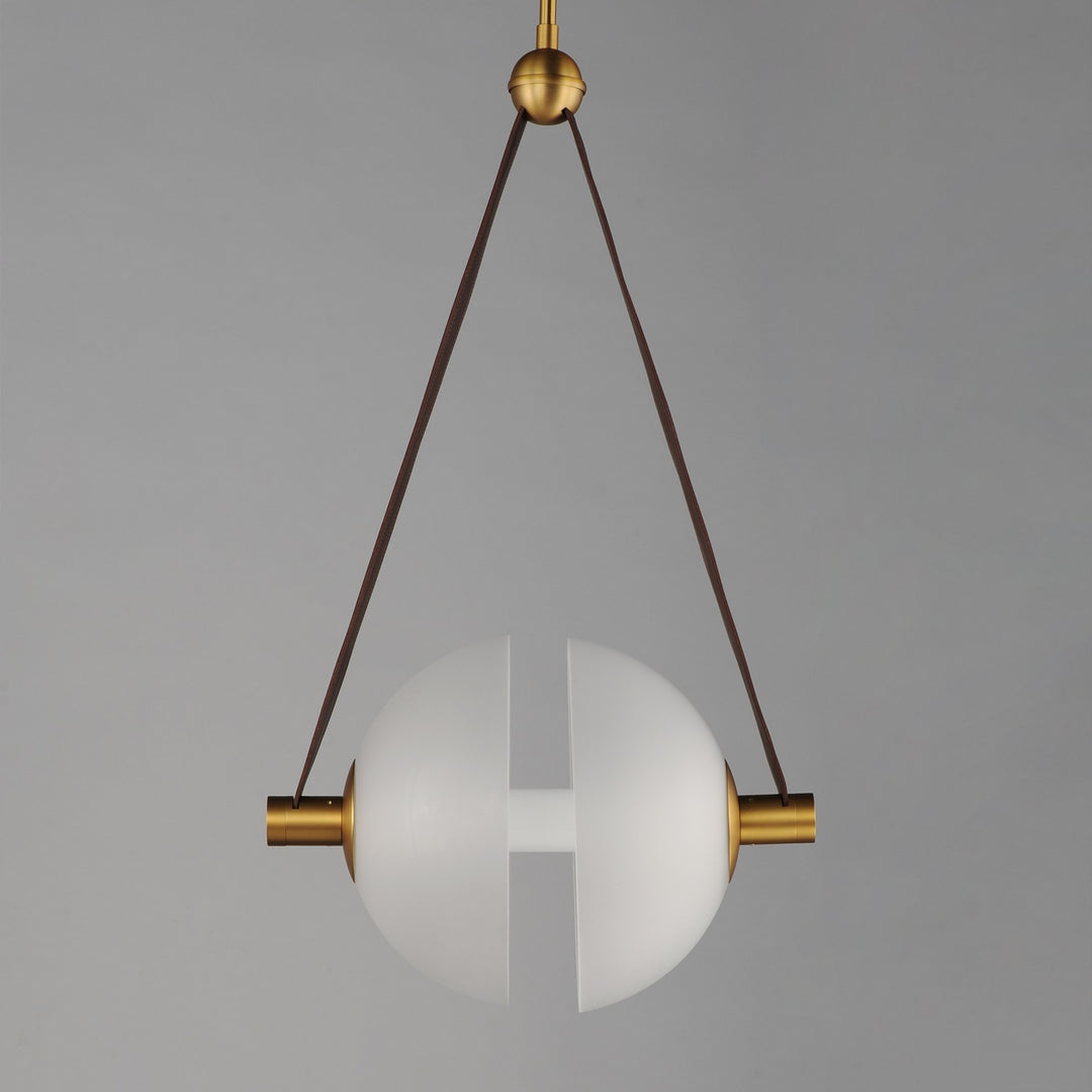 ET2 - E24088-90NAB - LED Pendant - Dispatch - Natural Aged Brass