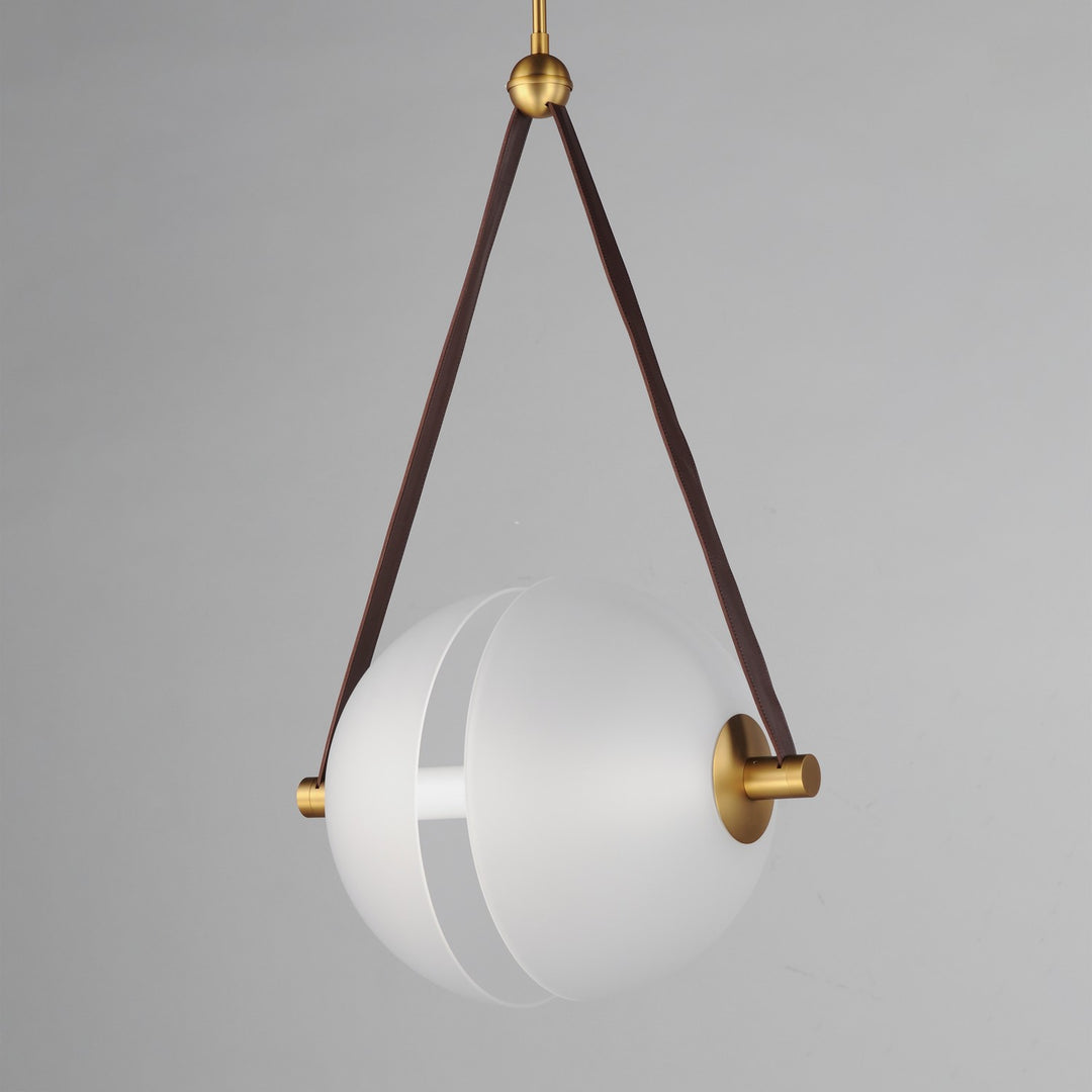 ET2 - E24089-90NAB - LED Pendant - Dispatch - Natural Aged Brass