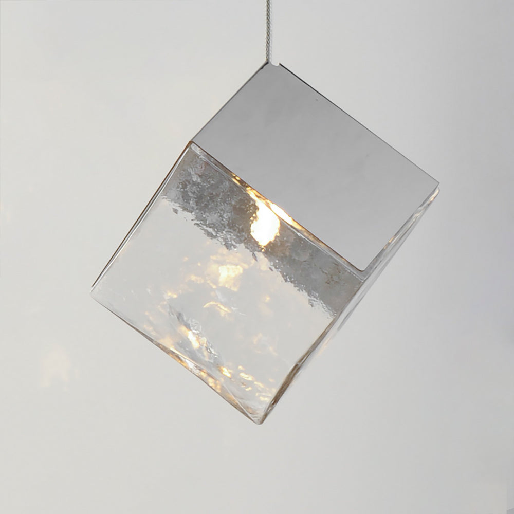 ET2 - E24681-28PC - LED Pendant - Ice Cube - Polished Chrome
