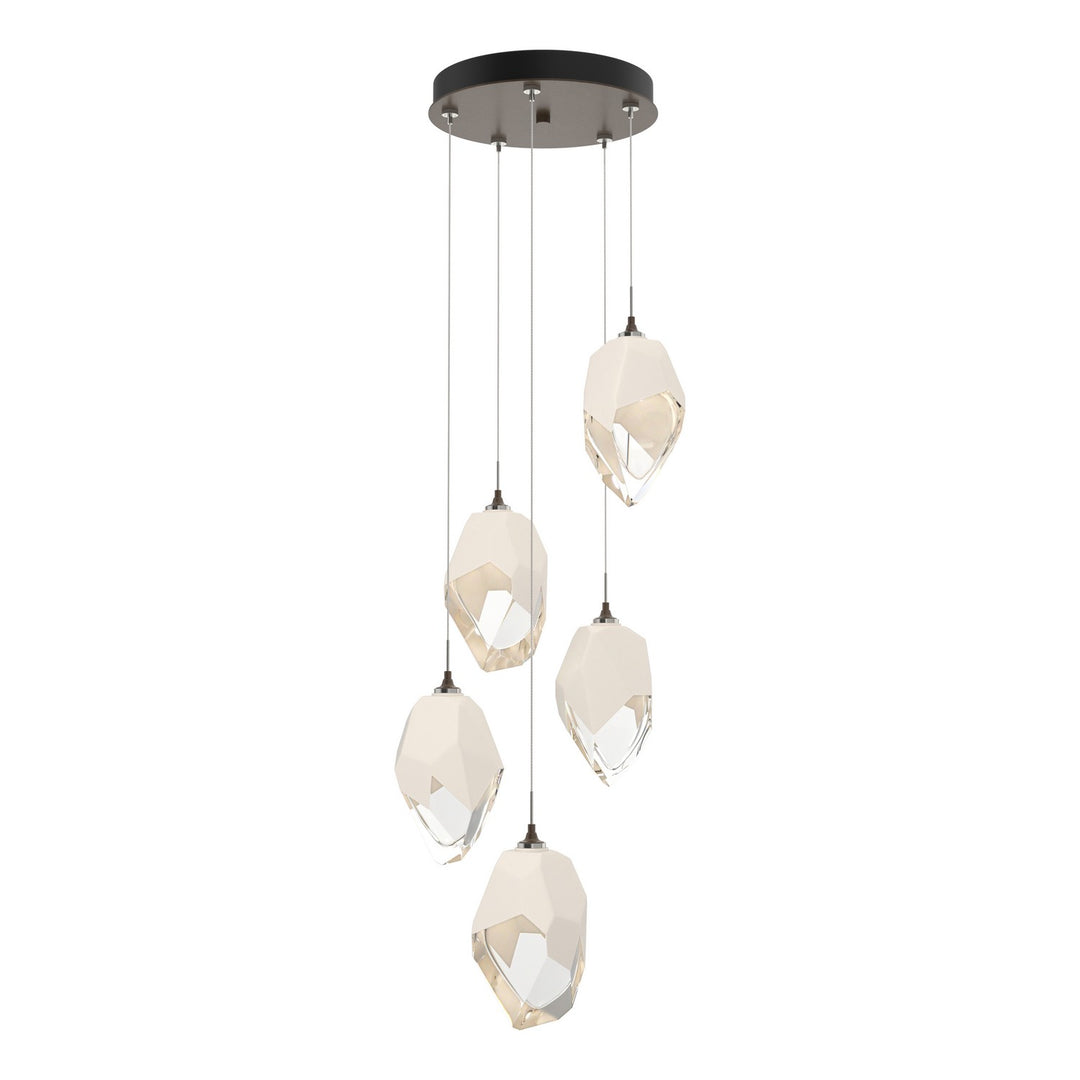 Hubbardton Forge Canada - 131138-SKT-STND-05-WP0755 - LED Pendant - Chrysalis - Bronze