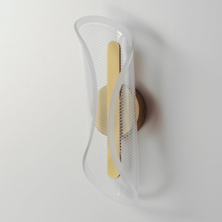ET2 - E24711-144GLD - LED Wall Sconce - Manta - Gold
