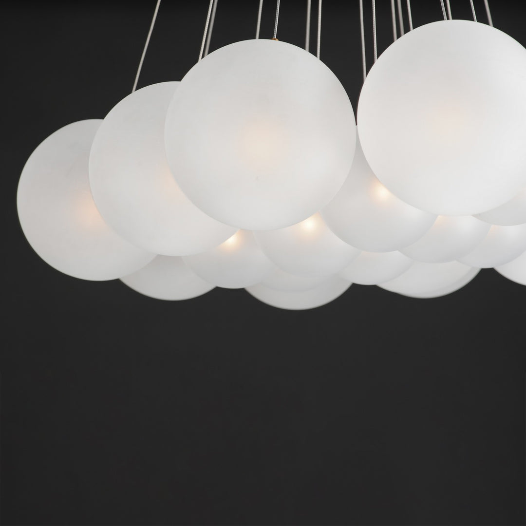 ET2 - E25088-54GLD - LED Pendant - Burst - Gold