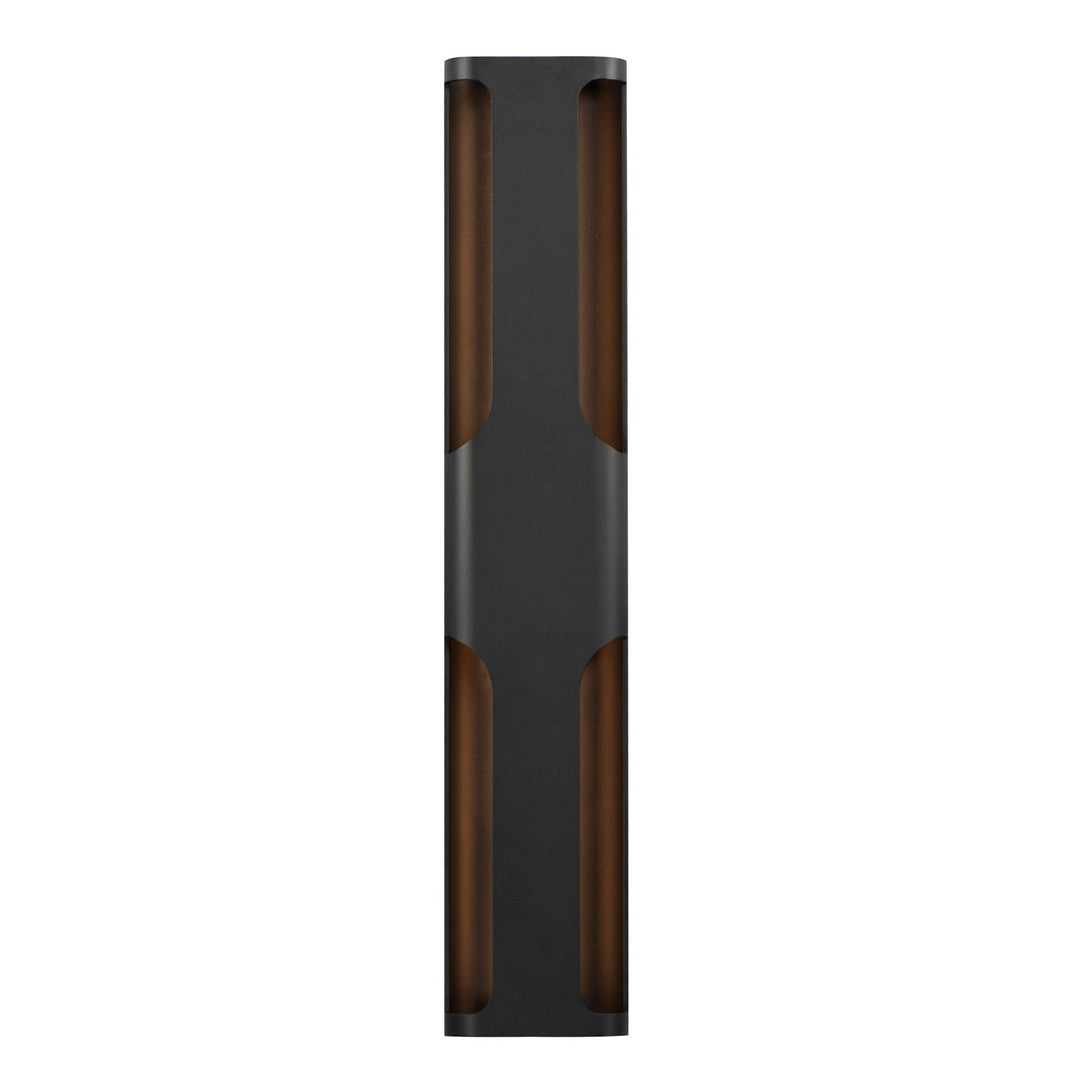 Maglev LED Outdoor Wall Lamp in Black - available from The Lighting Shoppe, trusted by Canadian homeowners