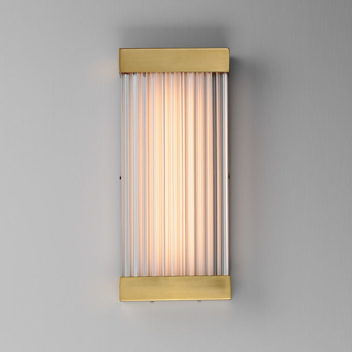 ET2 - E30232-122NAB - LED Outdoor Wall Sconce - Acropolis - Natural Aged Brass