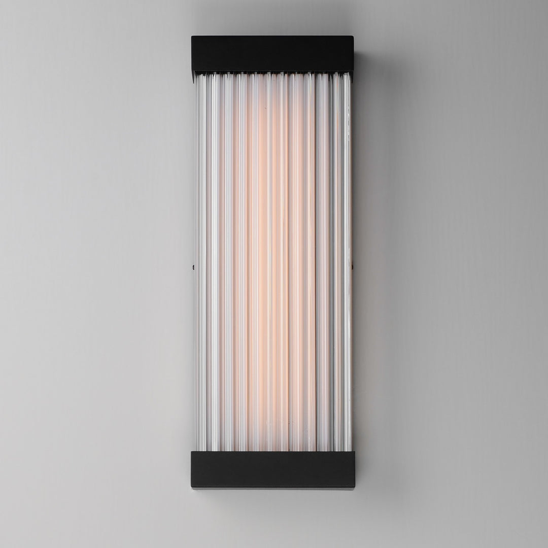 ET2 - E30234-122BK - LED Outdoor Wall Sconce - Acropolis - Black