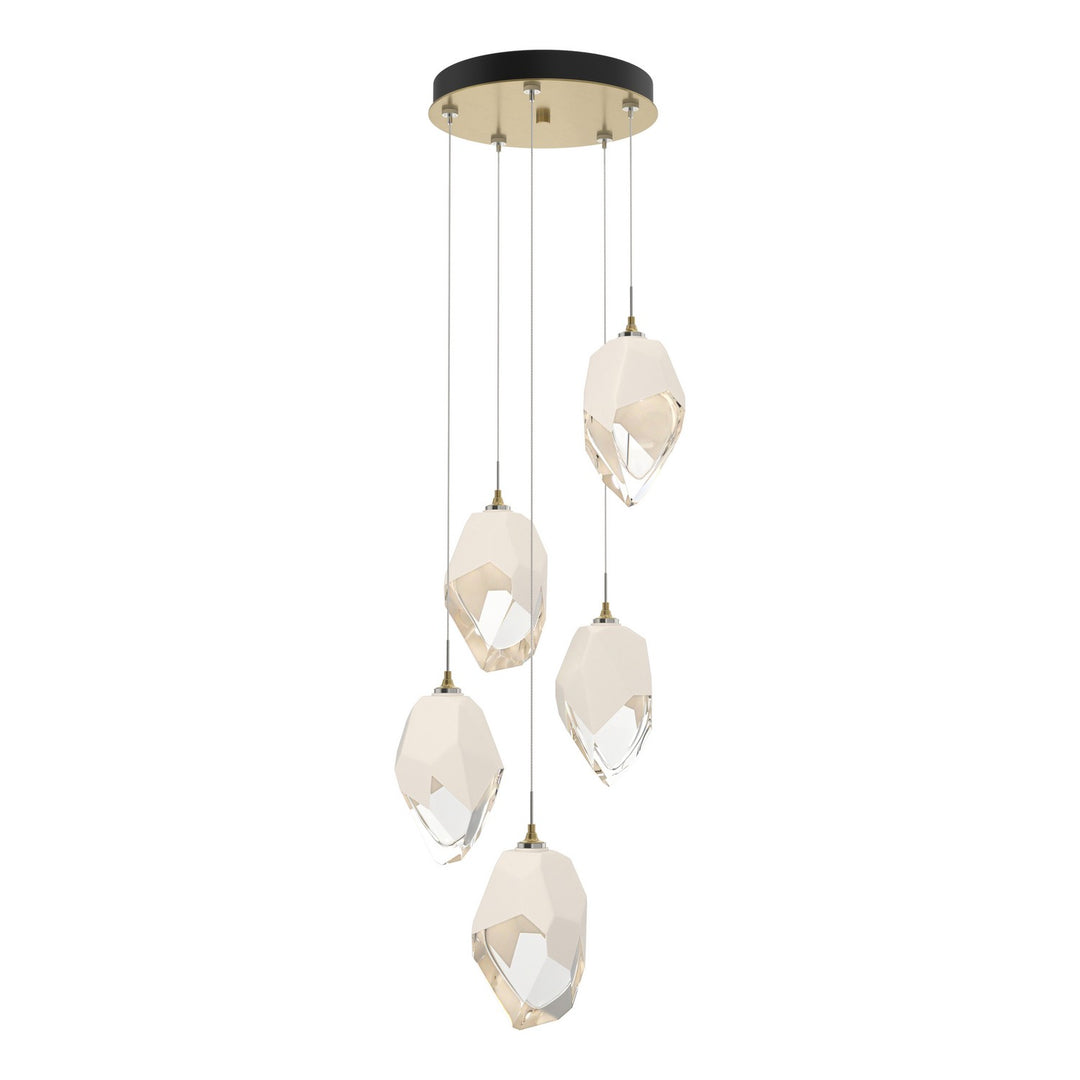 Hubbardton Forge Canada - 131138-SKT-STND-86-WP0755 - LED Pendant - Chrysalis - Modern Brass