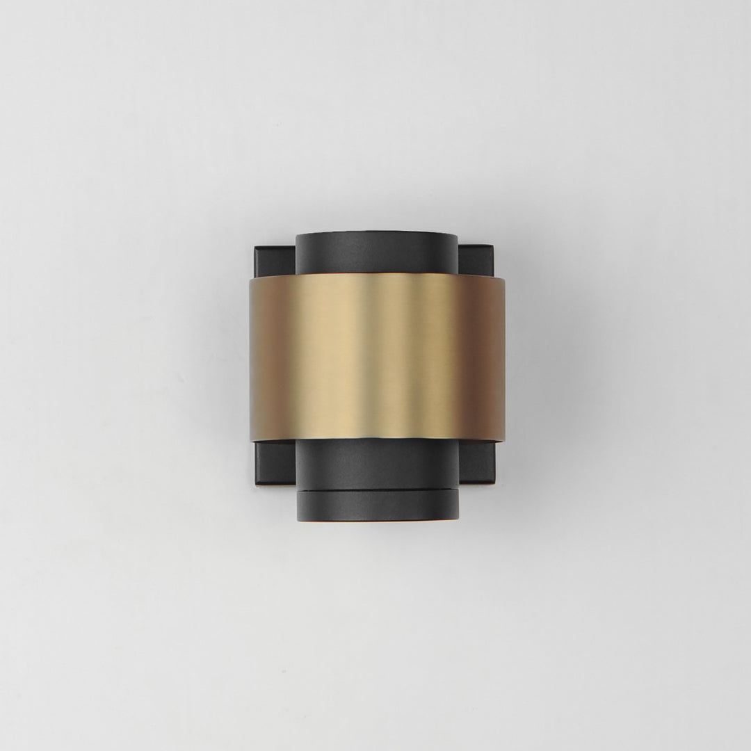ET2 - E34752-BKGLD - LED Outdoor Wall Sconce - Reveal Outdoor - Black / Gold