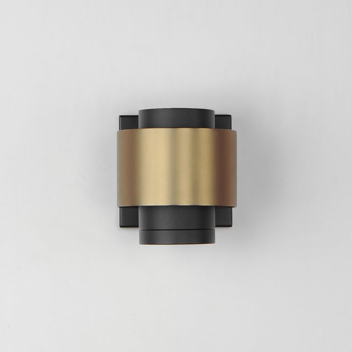 ET2 - E34752-BKGLD - LED Outdoor Wall Sconce - Reveal Outdoor - Black / Gold
