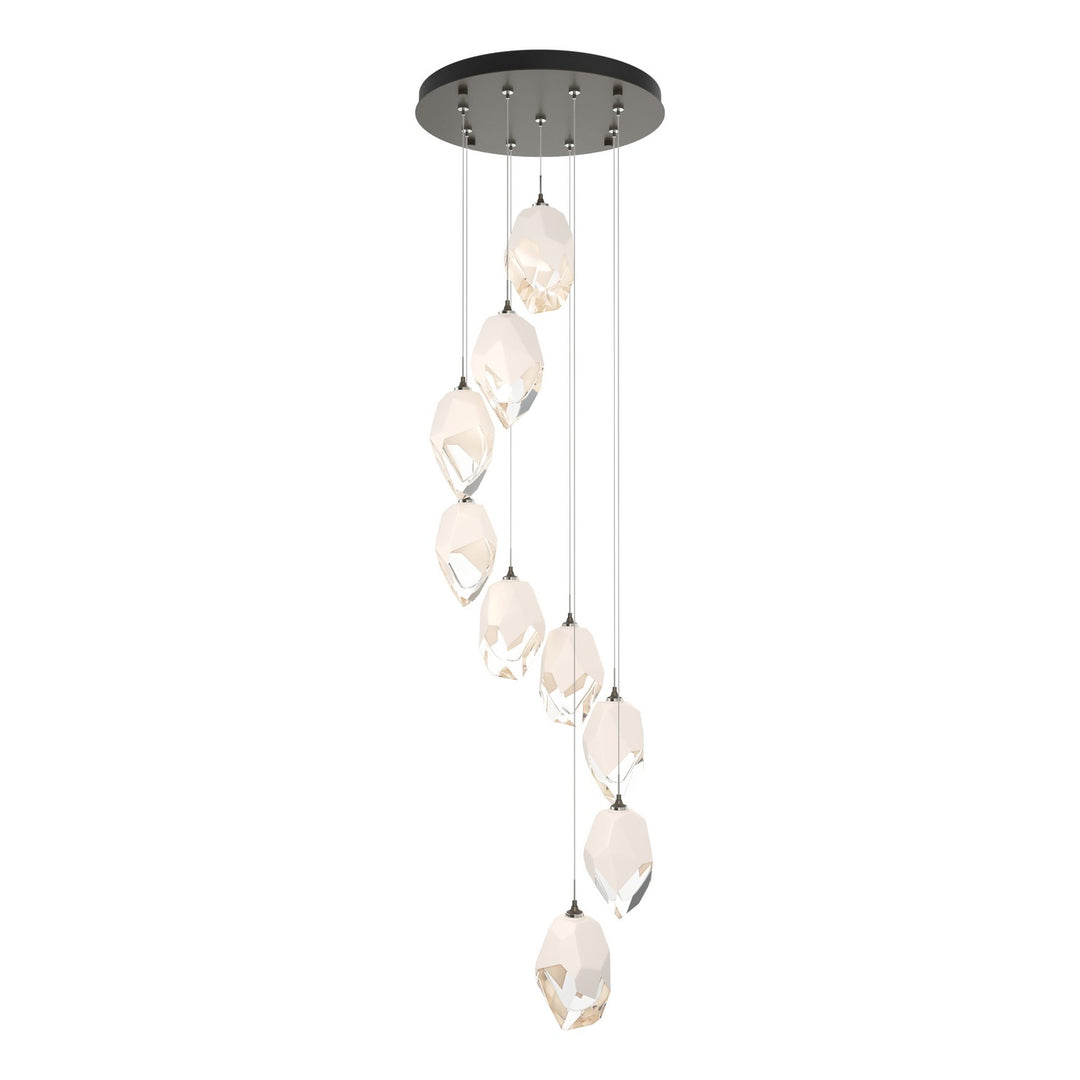 Hubbardton Forge Canada - 131141-SKT-STND-07-WP0755 - LED Pendant - Chrysalis - Dark Smoke