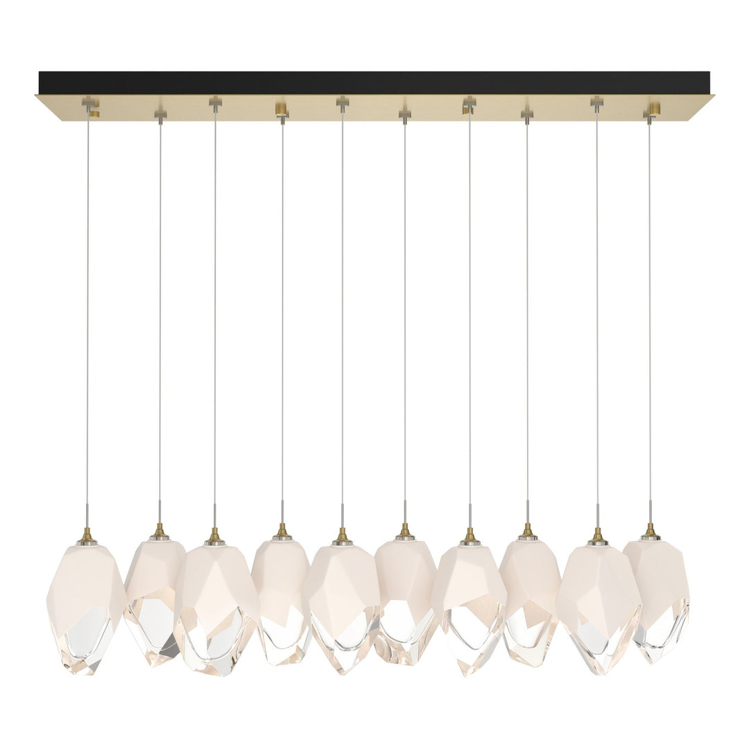 Hubbardton Forge Canada - 131144-SKT-STND-86-WP0755 - LED Pendant - Chrysalis - Modern Brass