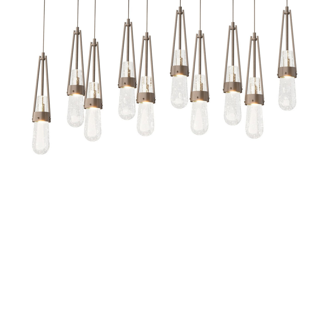Hubbardton Forge Canada - 131200-SKT-LONG-05-YG0434 - LED Pendant - Link - Bronze
