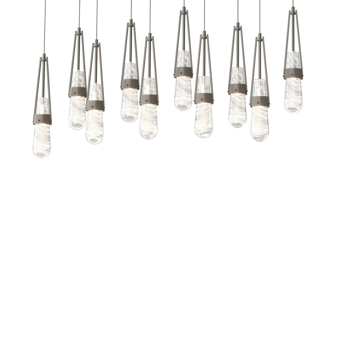 Hubbardton Forge Canada - 131200-SKT-LONG-07-YJ0434 - LED Pendant - Link - Dark Smoke