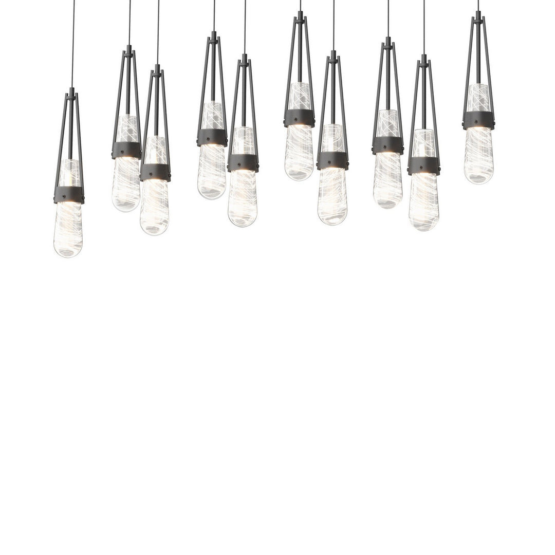 Hubbardton Forge Canada - 131200-SKT-LONG-10-YJ0434 - LED Pendant - Link - Black
