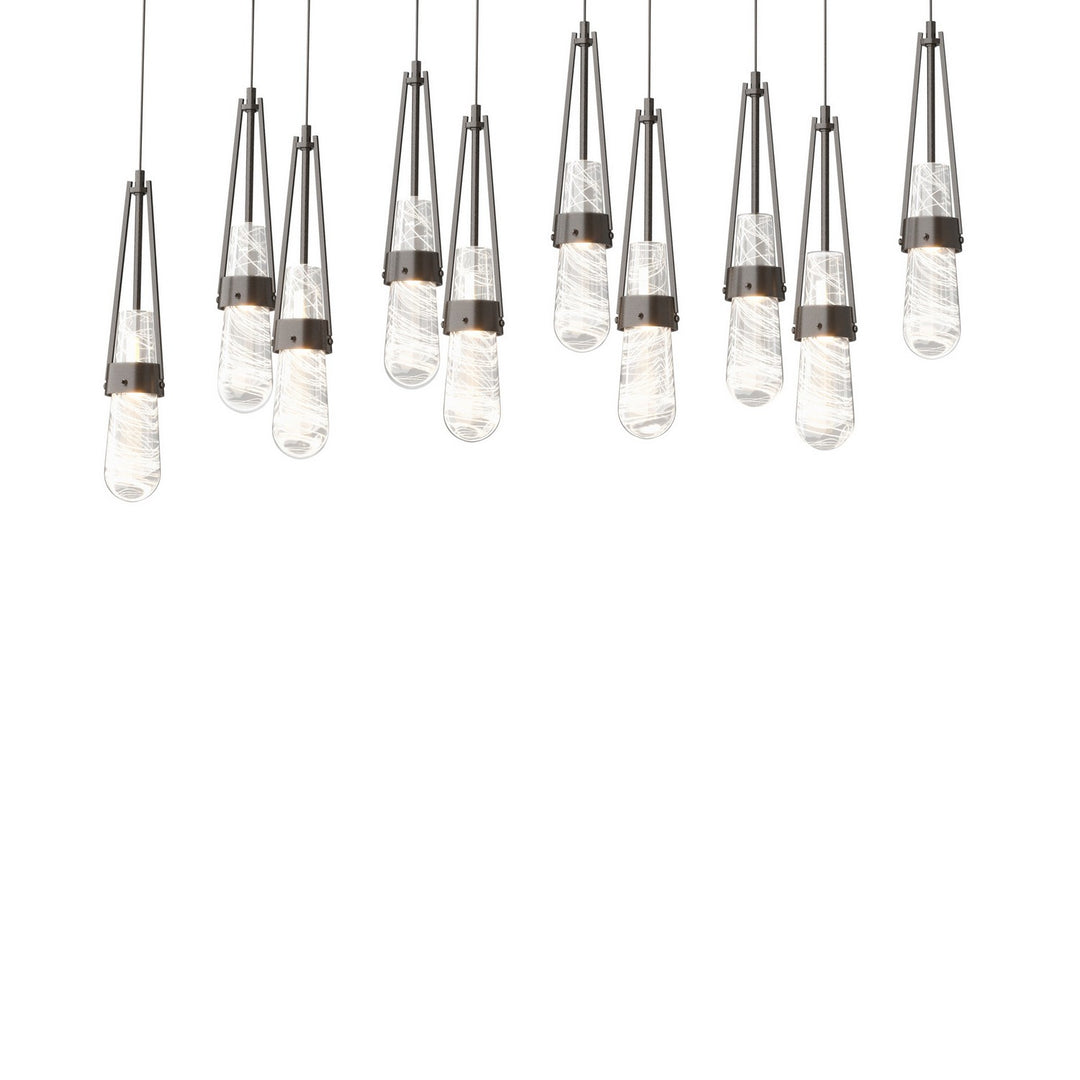 Hubbardton Forge Canada - 131200-SKT-LONG-14-YJ0434 - LED Pendant - Link - Oil Rubbed Bronze