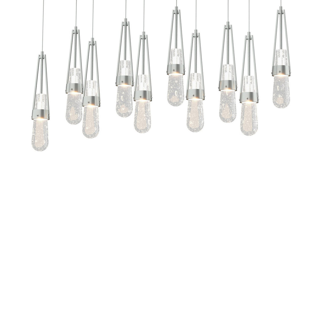 Hubbardton Forge Canada - 131200-SKT-LONG-82-YG0434 - LED Pendant - Link - Vintage Platinum