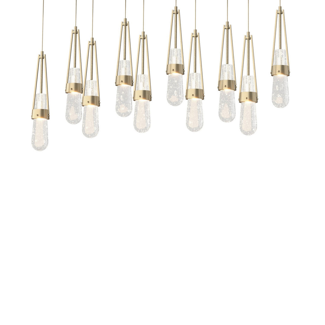 Hubbardton Forge Canada - 131200-SKT-LONG-84-YG0434 - LED Pendant - Link - Soft Gold