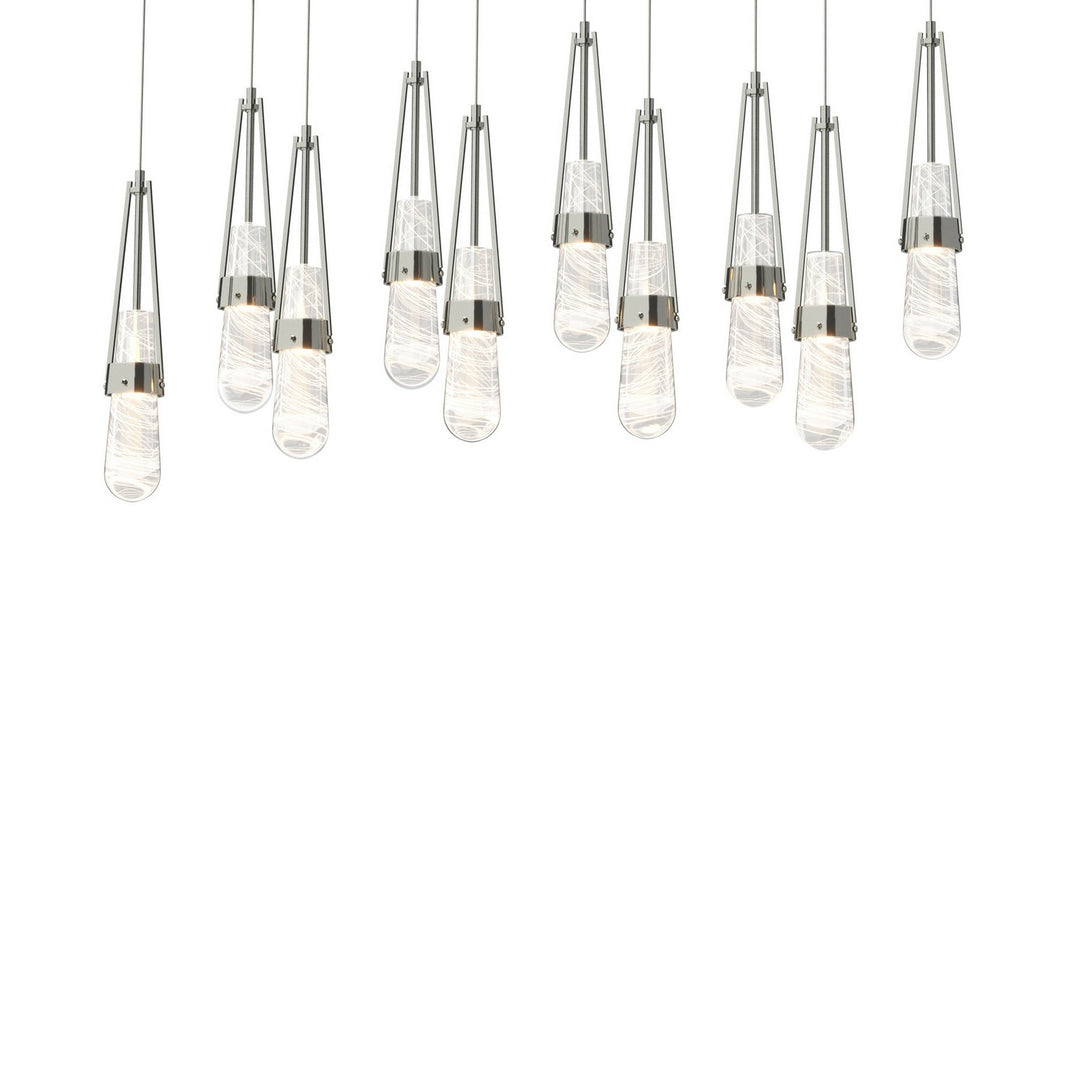 Hubbardton Forge Canada - 131200-SKT-LONG-85-YJ0434 - LED Pendant - Link - Sterling
