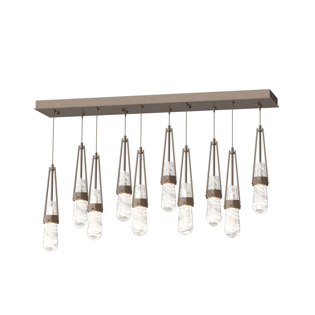 Hubbardton Forge Canada - 131200-SKT-STND-05-YJ0434 - LED Pendant - Link - Bronze