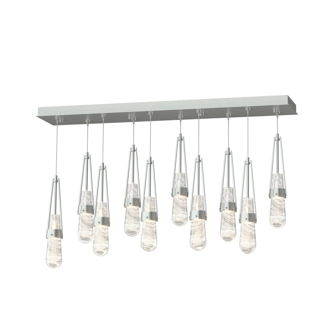 Hubbardton Forge Canada - 131200-SKT-STND-82-YJ0434 - LED Pendant - Link - Vintage Platinum