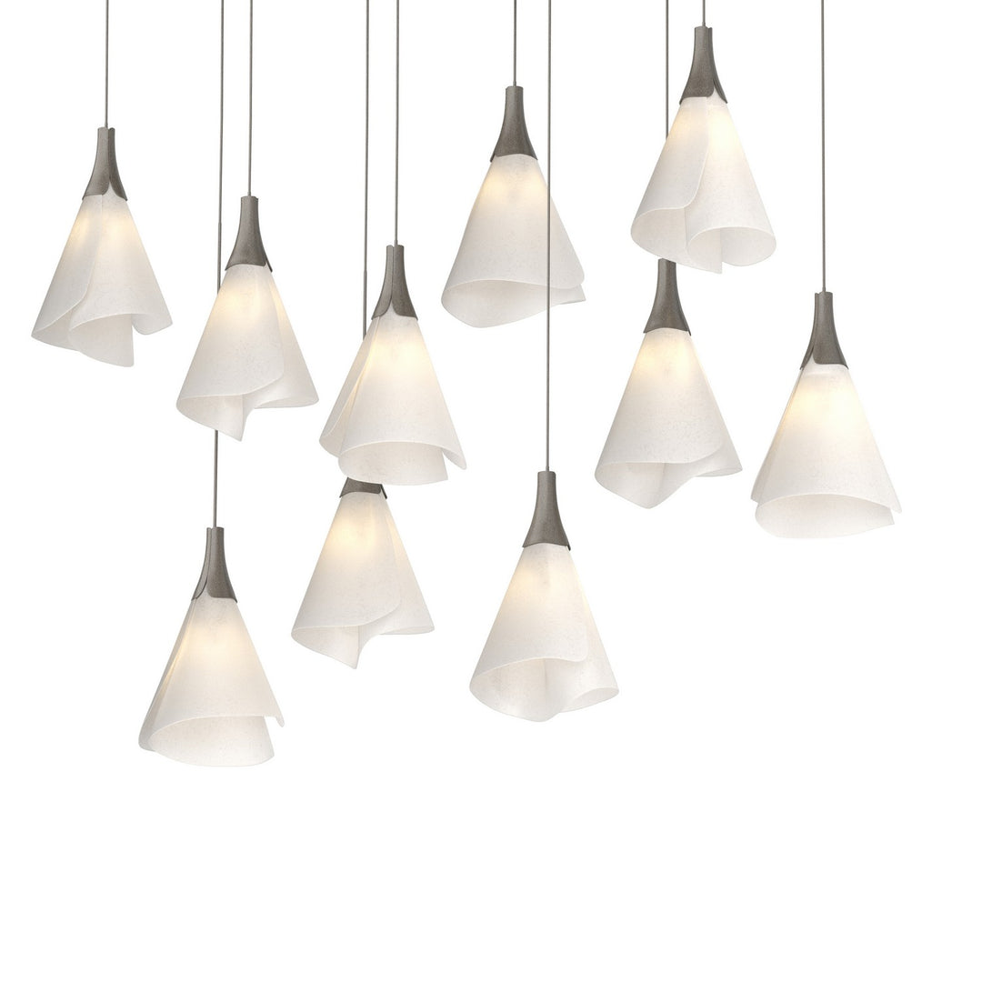 Hubbardton Forge Canada - 131202-SKT-LONG-07-SH1987 - LED Pendant - Mobius - Dark Smoke