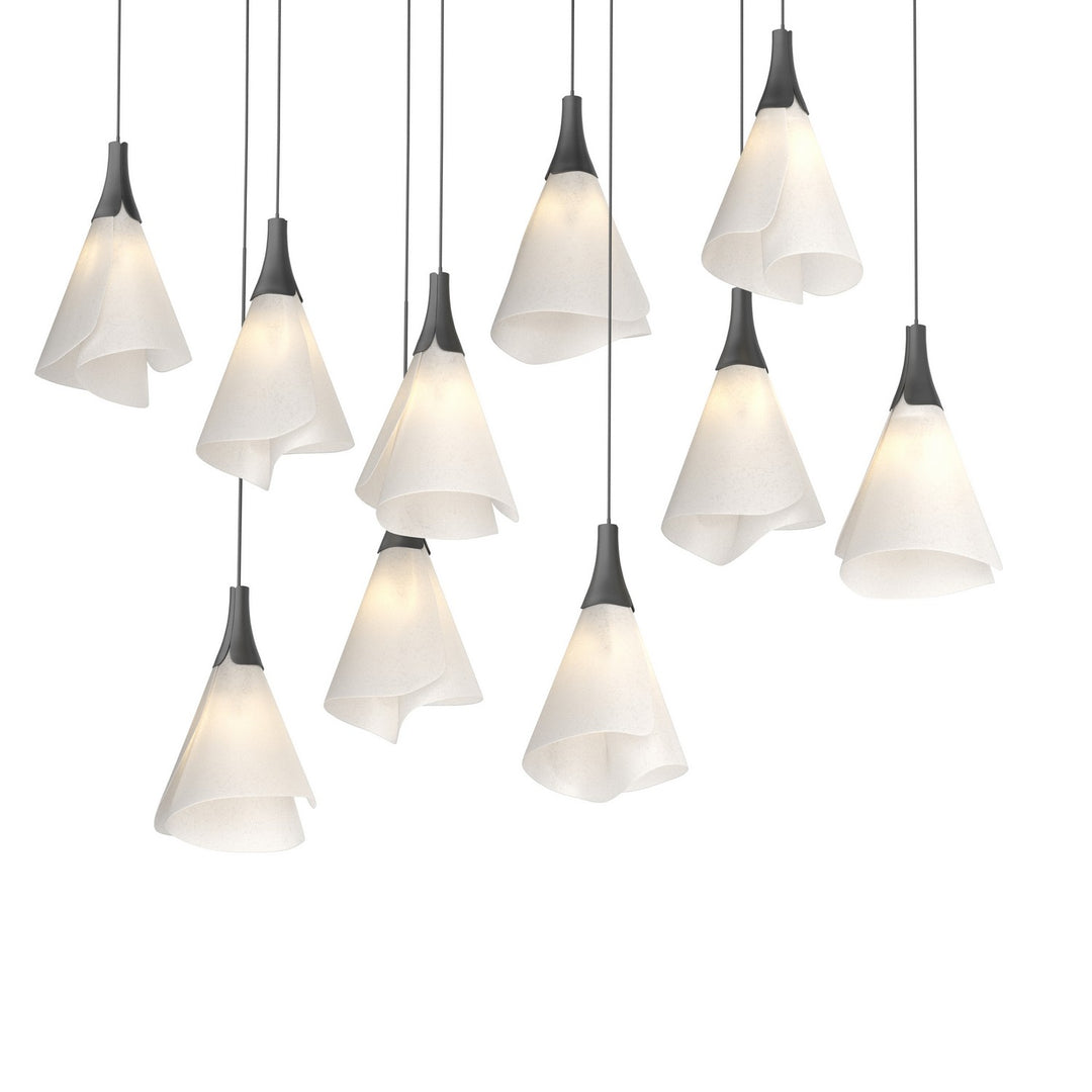 Hubbardton Forge Canada - 131202-SKT-LONG-10-SH1987 - LED Pendant - Mobius - Black