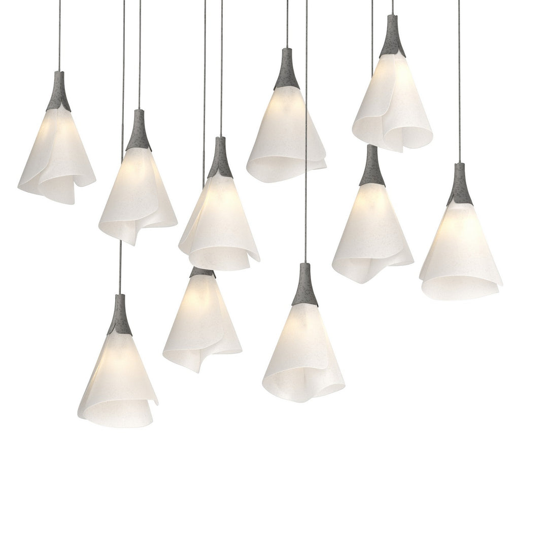 Hubbardton Forge Canada - 131202-SKT-LONG-20-SH1987 - LED Pendant - Mobius - Natural Iron
