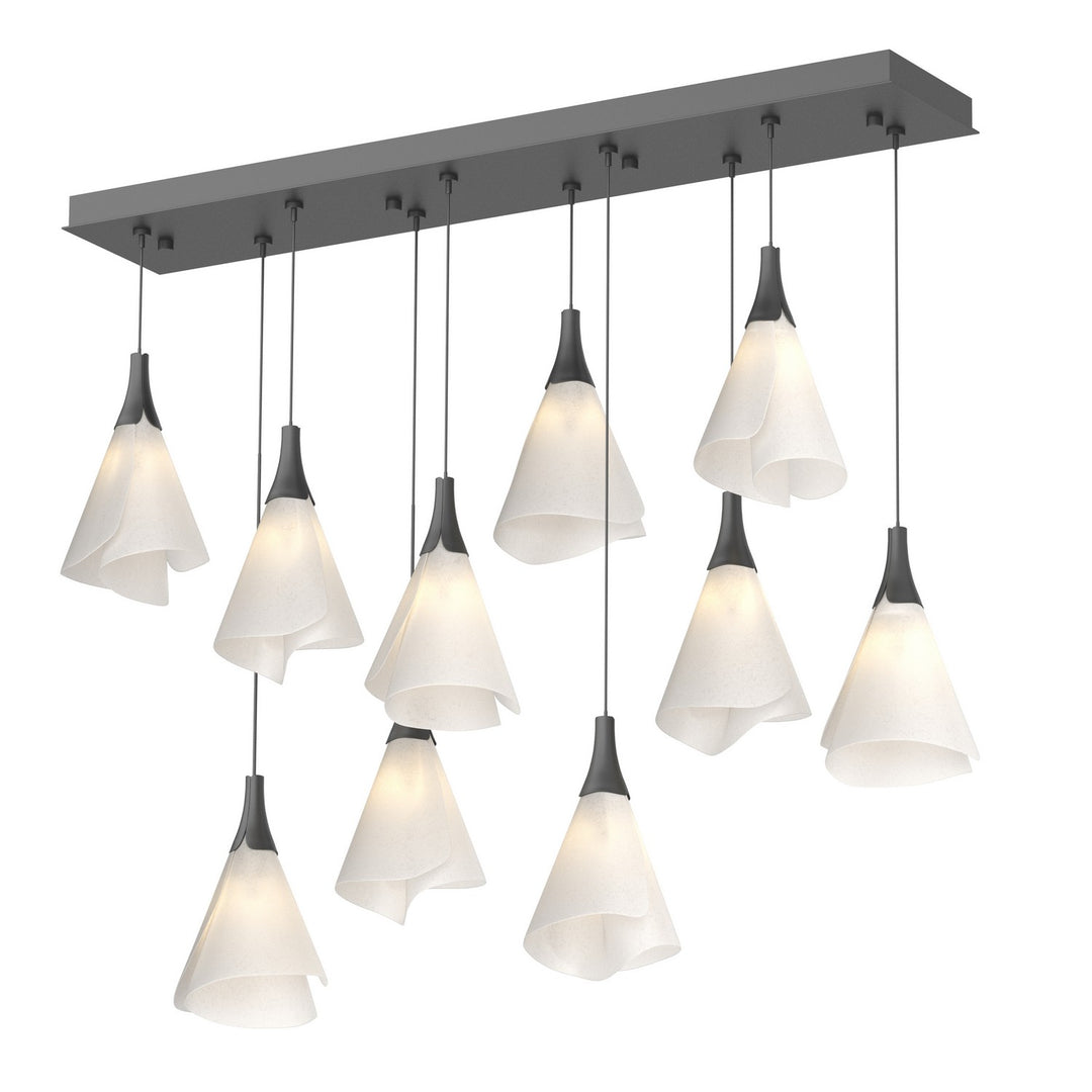 Hubbardton Forge Canada - 131202-SKT-STND-10-SH1987 - LED Pendant - Mobius - Black