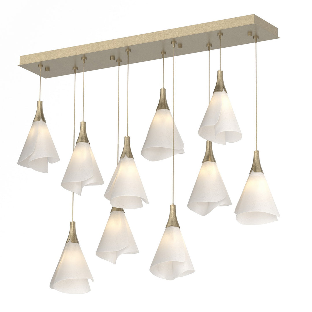 Hubbardton Forge Canada - 131202-SKT-STND-84-SH1987 - LED Pendant - Mobius - Soft Gold