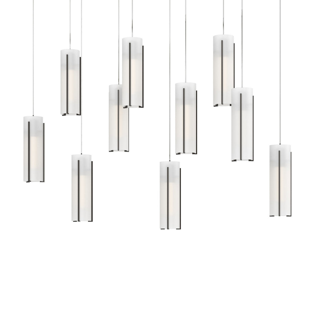 Hubbardton Forge Canada - 131204-SKT-LONG-14-GG0065 - LED Pendant - Exos Glass - Oil Rubbed Bronze