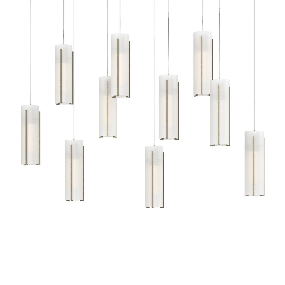 Hubbardton Forge Canada - 131204-SKT-LONG-84-GG0065 - LED Pendant - Exos Glass - Soft Gold