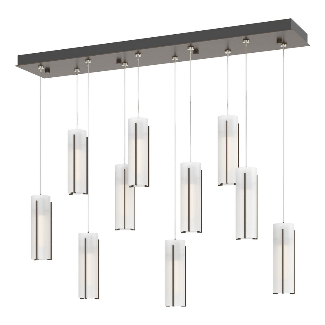Hubbardton Forge Canada - 131204-SKT-STND-05-GG0065 - LED Pendant - Exos Glass - Bronze