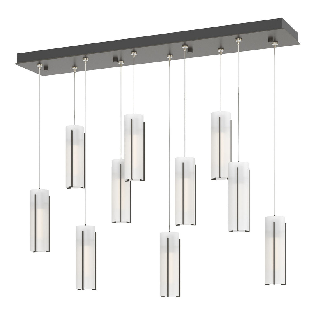 Hubbardton Forge Canada - 131204-SKT-STND-07-GG0065 - LED Pendant - Exos Glass - Dark Smoke