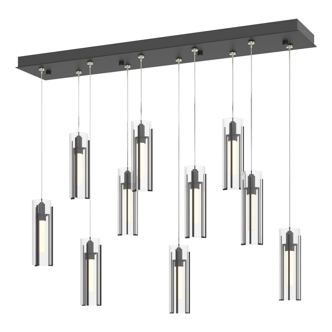 Hubbardton Forge Canada - 131204-SKT-STND-10-ZM0065 - LED Pendant - Exos Glass - Black