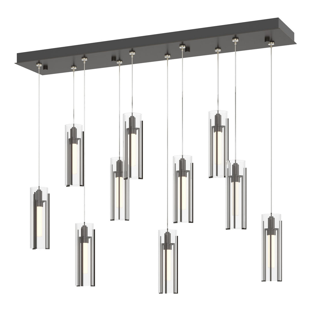 Hubbardton Forge Canada - 131204-SKT-STND-14-ZM0065 - LED Pendant - Exos Glass - Oil Rubbed Bronze