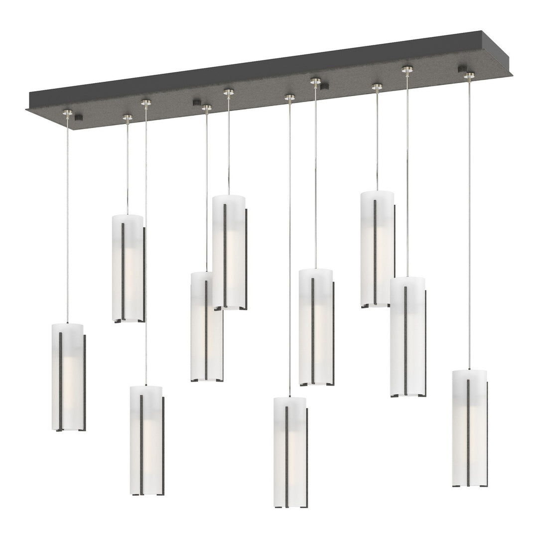 Hubbardton Forge Canada - 131204-SKT-STND-20-GG0065 - LED Pendant - Exos Glass - Natural Iron