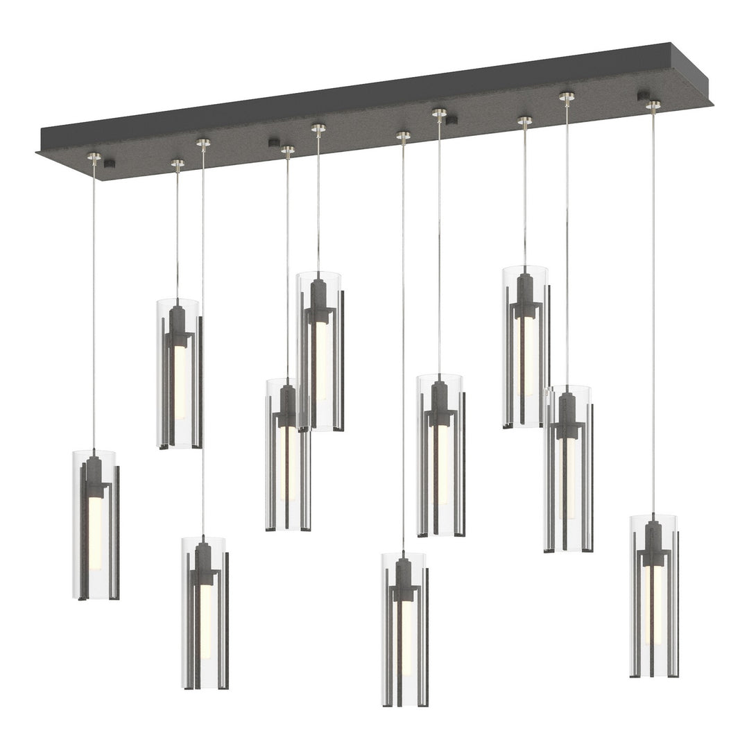 Hubbardton Forge Canada - 131204-SKT-STND-20-ZM0065 - LED Pendant - Exos Glass - Natural Iron