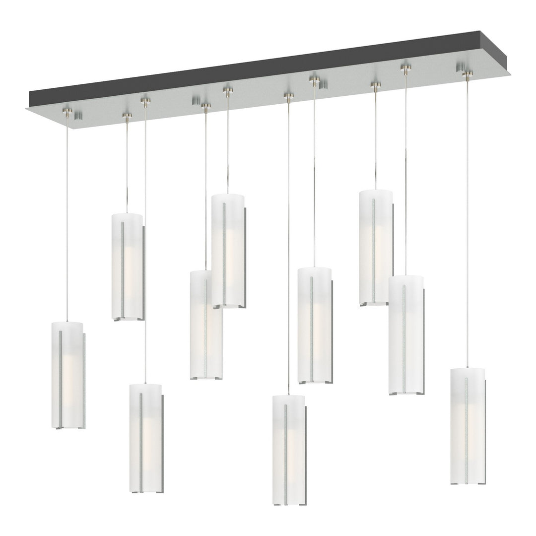 Hubbardton Forge Canada - 131204-SKT-STND-82-GG0065 - LED Pendant - Exos Glass - Vintage Platinum