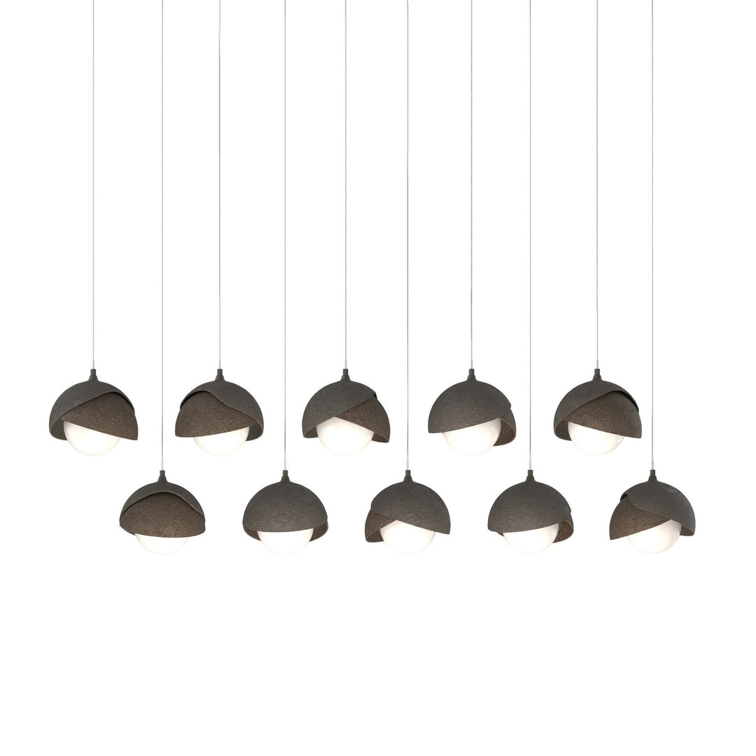Hubbardton Forge Canada - 131205-SKT-LONG-07-05-GG0711 - LED Pendant - Brooklyn - Dark Smoke
