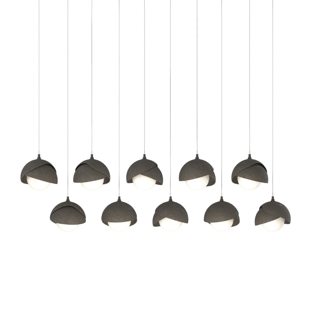 Hubbardton Forge Canada - 131205-SKT-LONG-07-07-GG0711 - LED Pendant - Brooklyn - Dark Smoke