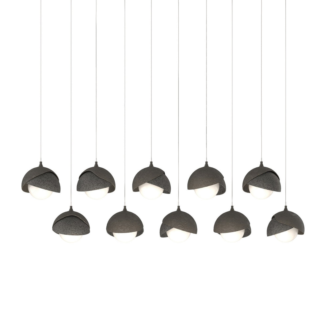 Hubbardton Forge Canada - 131205-SKT-LONG-07-20-GG0711 - LED Pendant - Brooklyn - Dark Smoke