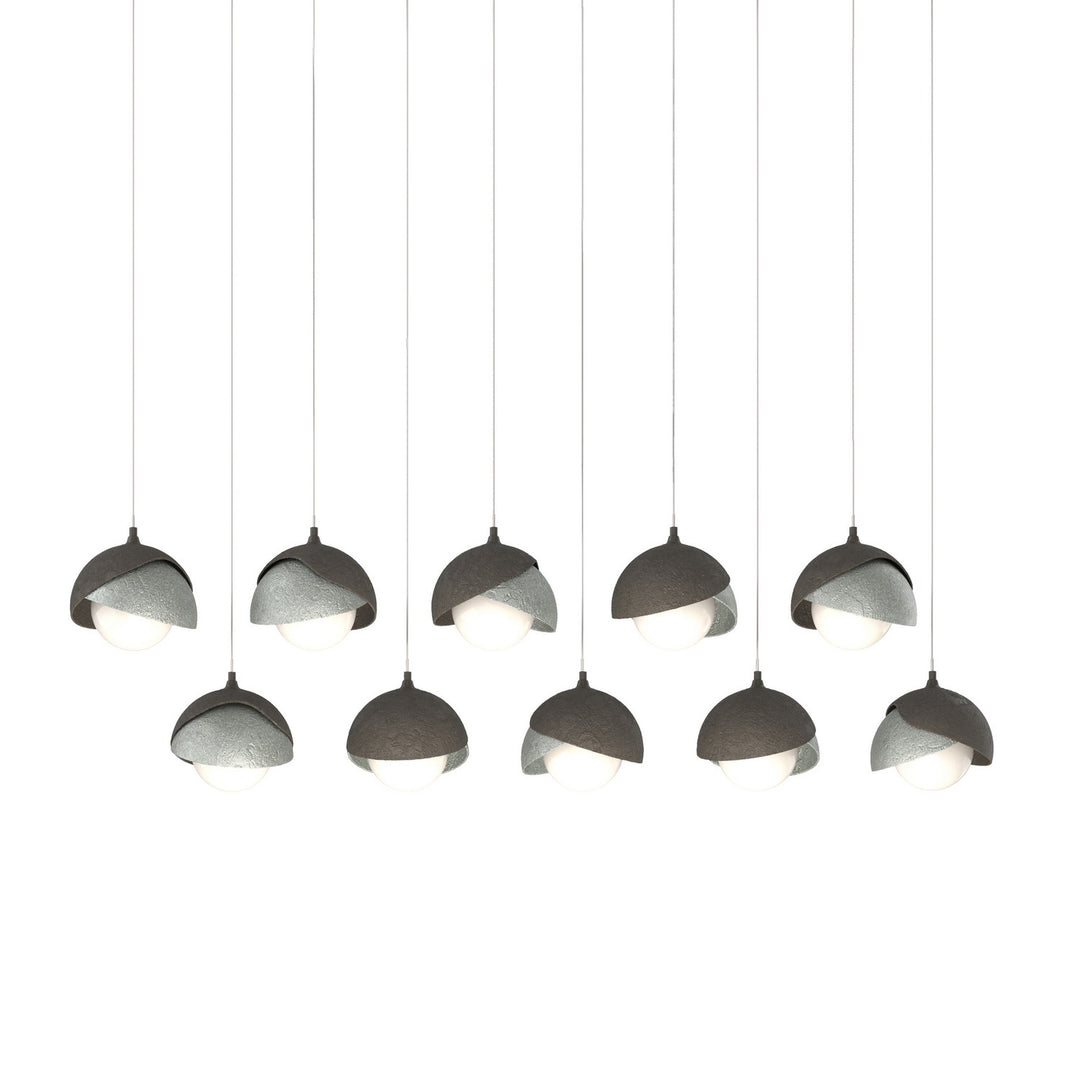 Hubbardton Forge Canada - 131205-SKT-LONG-07-82-GG0711 - LED Pendant - Brooklyn - Dark Smoke