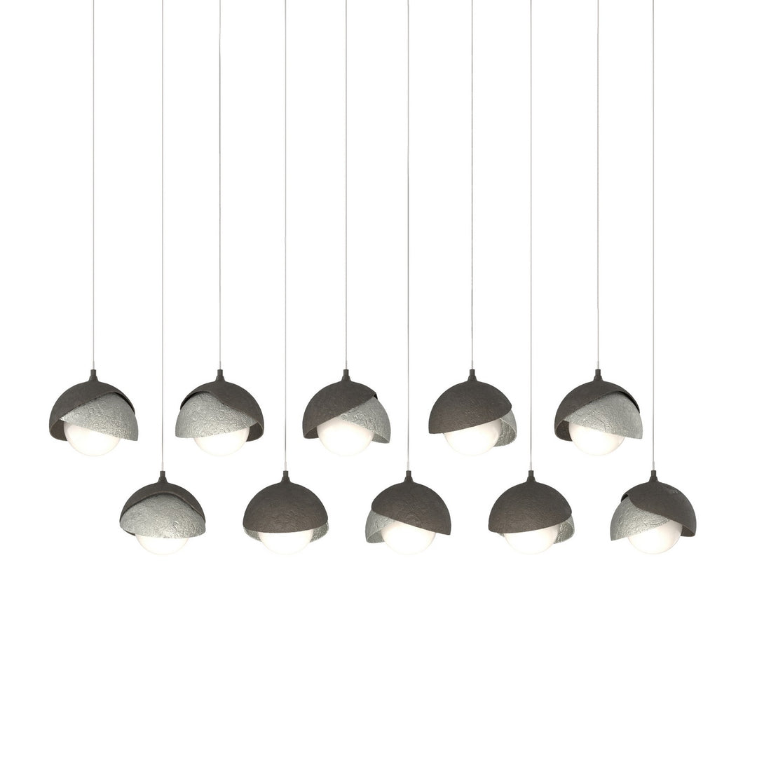 Hubbardton Forge Canada - 131205-SKT-LONG-07-85-GG0711 - LED Pendant - Brooklyn - Dark Smoke