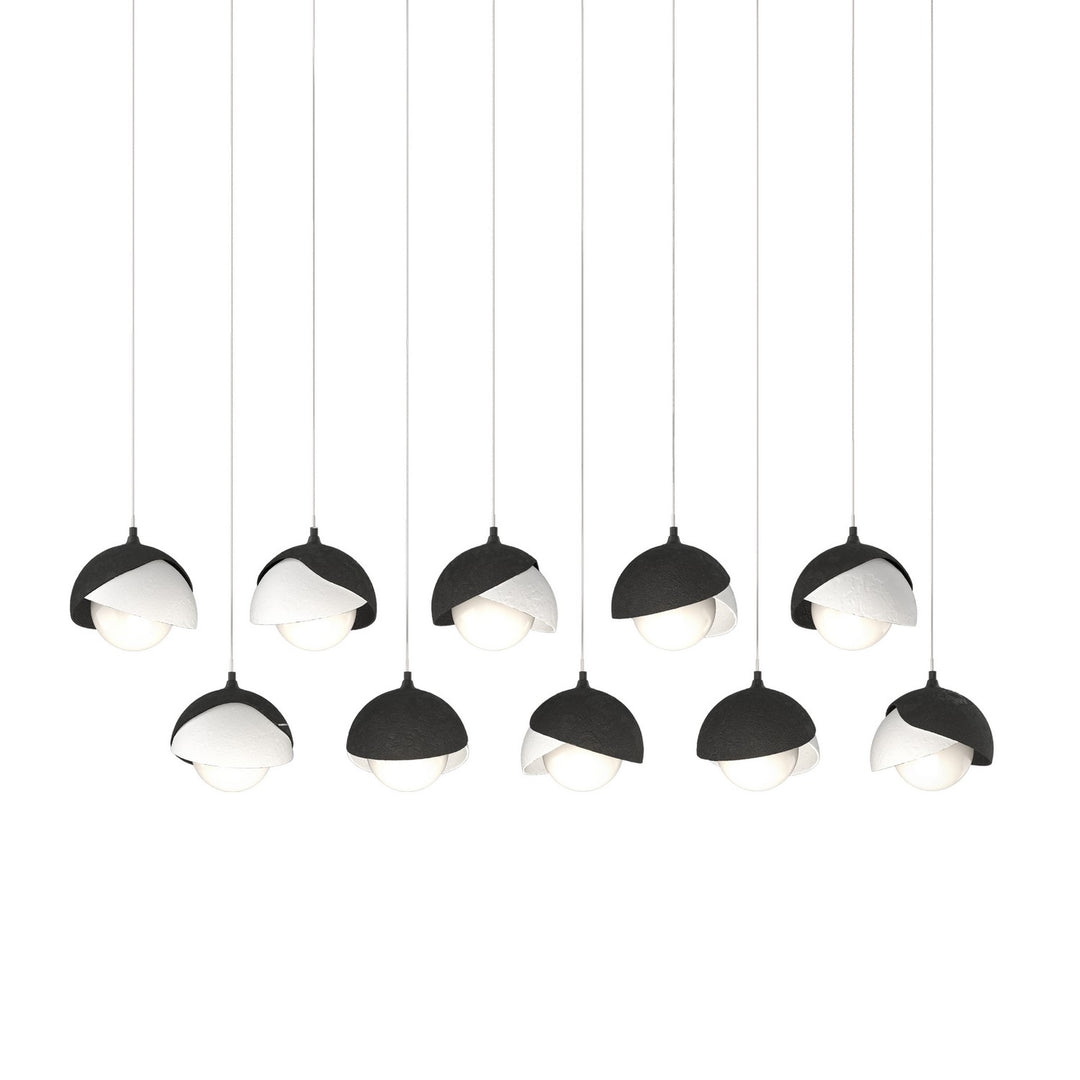 Hubbardton Forge Canada - 131205-SKT-LONG-10-02-GG0711 - LED Pendant - Brooklyn - Black