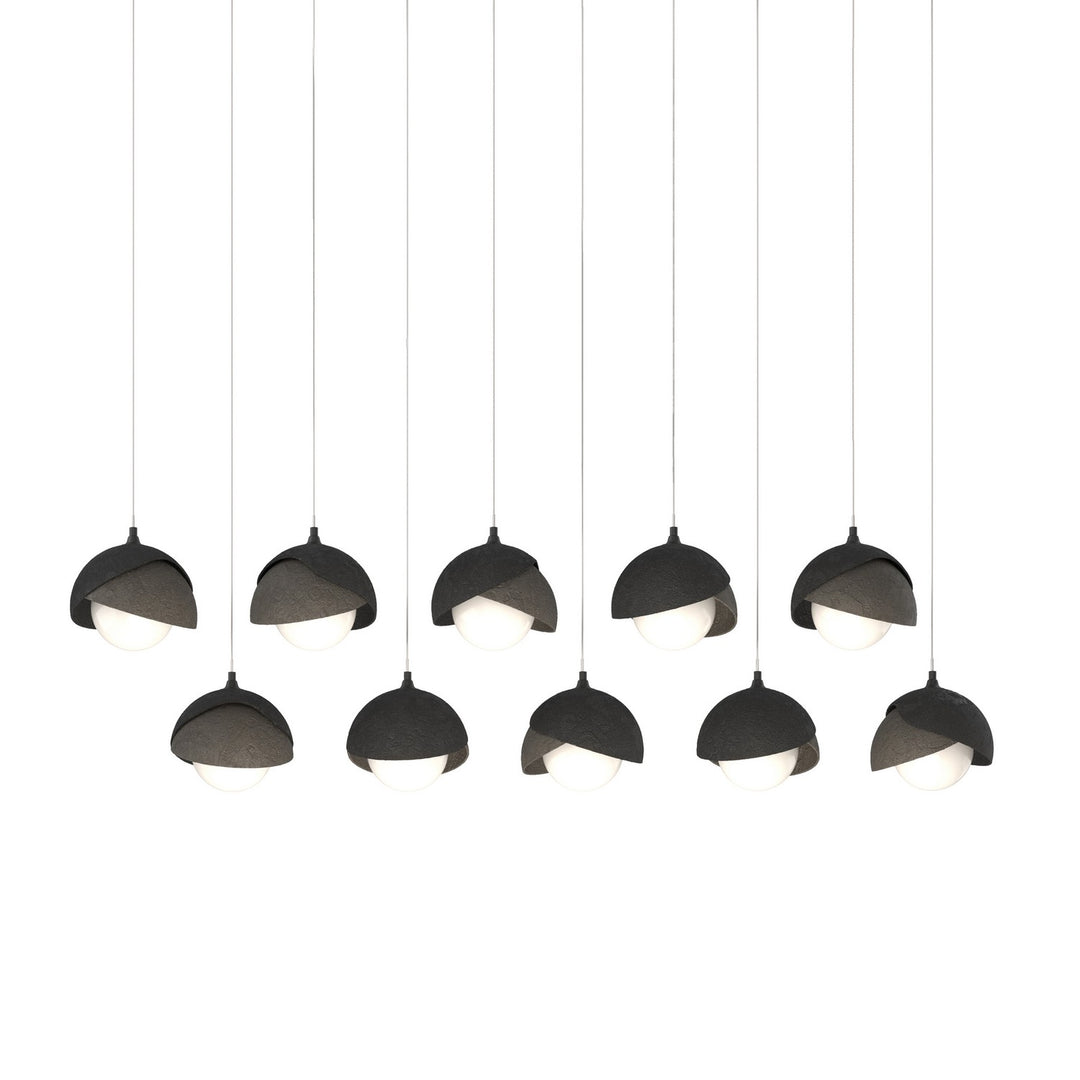 Hubbardton Forge Canada - 131205-SKT-LONG-10-07-GG0711 - LED Pendant - Brooklyn - Black