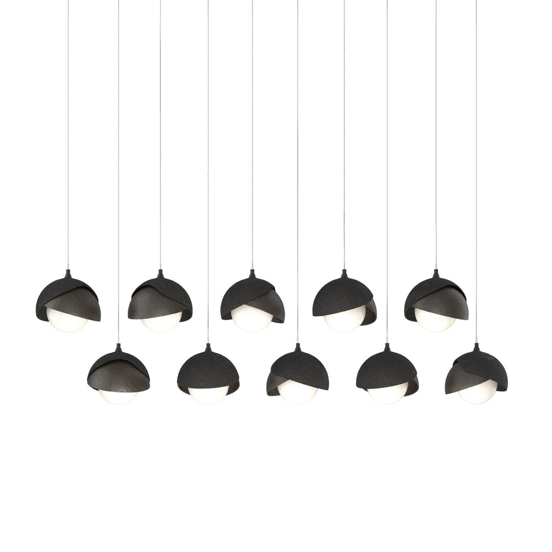 Hubbardton Forge Canada - 131205-SKT-LONG-10-14-GG0711 - LED Pendant - Brooklyn - Black