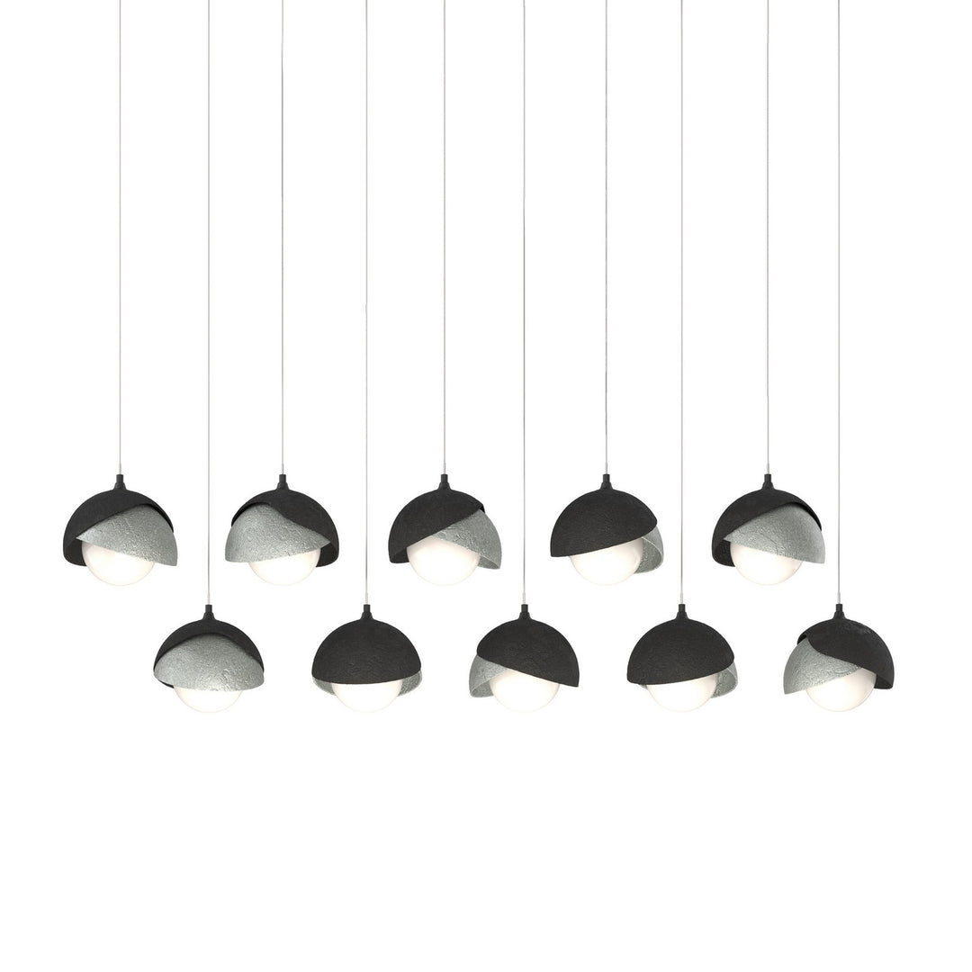 Hubbardton Forge Canada - 131205-SKT-LONG-10-82-GG0711 - LED Pendant - Brooklyn - Black