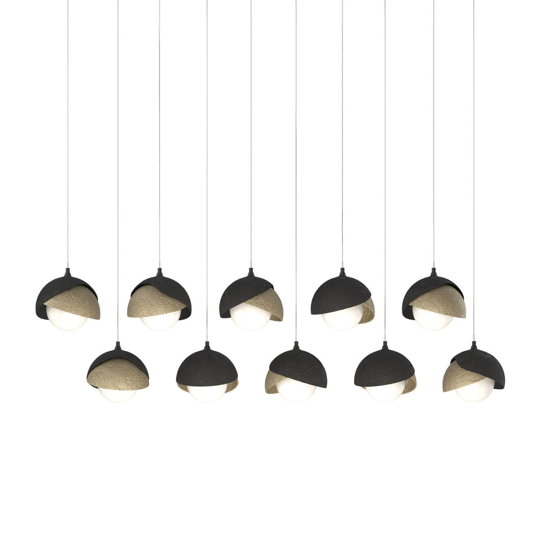 Hubbardton Forge Canada - 131205-SKT-LONG-10-84-GG0711 - LED Pendant - Brooklyn - Black