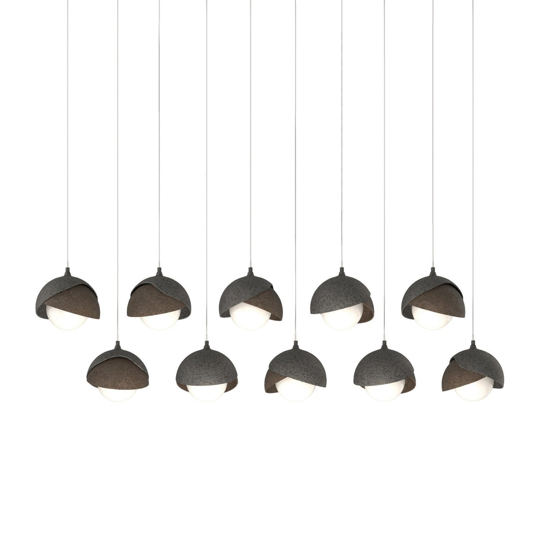 Hubbardton Forge Canada - 131205-SKT-LONG-20-05-GG0711 - LED Pendant - Brooklyn - Natural Iron