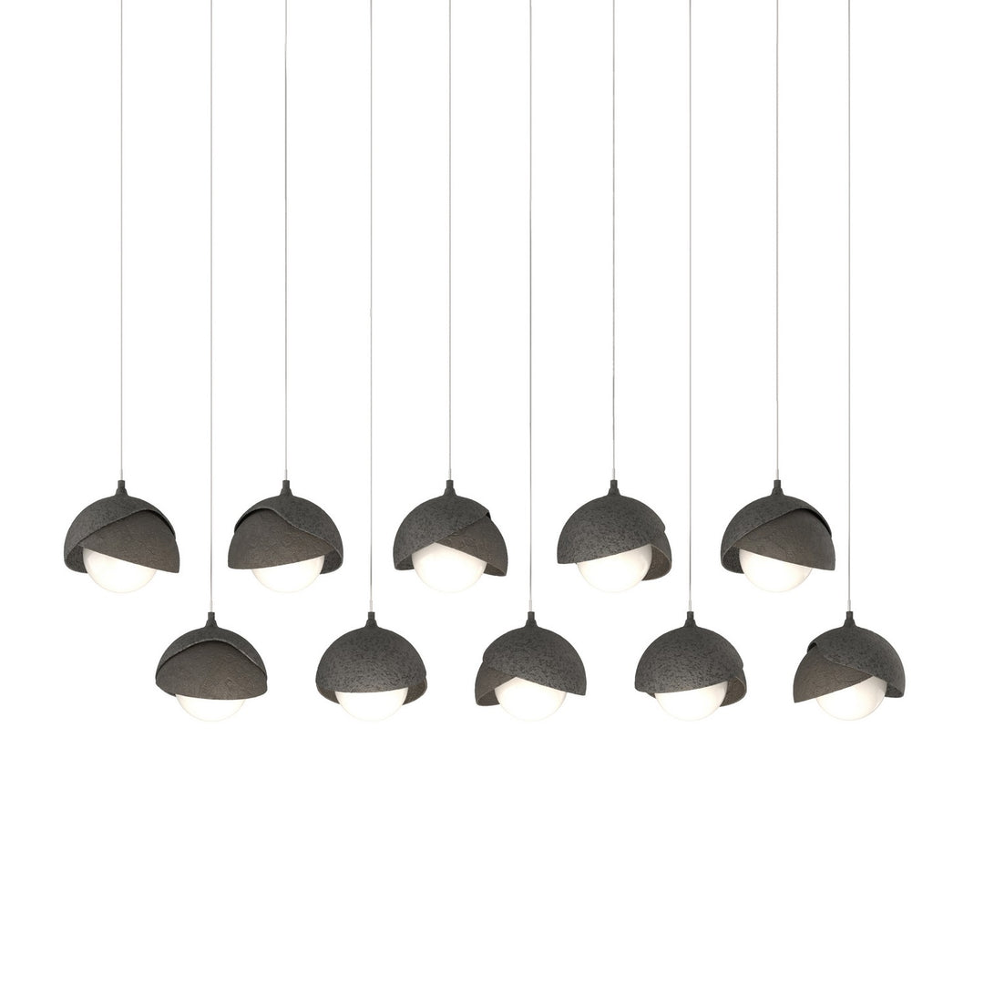Hubbardton Forge Canada - 131205-SKT-LONG-20-07-GG0711 - LED Pendant - Brooklyn - Natural Iron